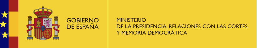 Ministerio de la Presidencia, Relaciones con las Cortes y Memoria Democrática